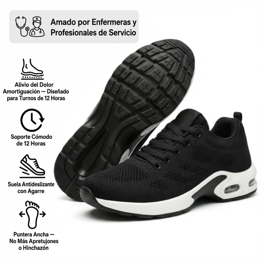 ALIVA™ Pro — Zapato de 12 horas para aliviar el dolor de pies, rodillas y espalda