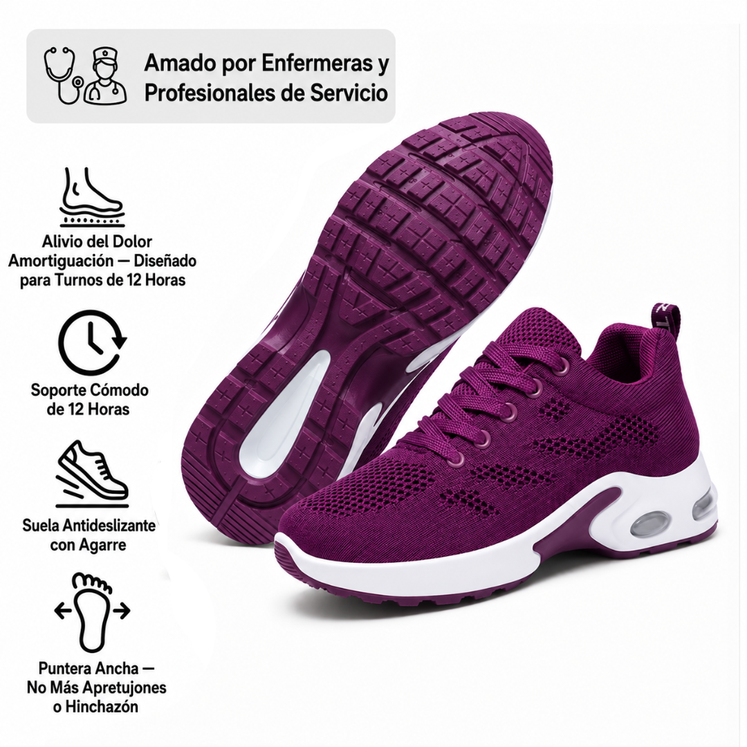 ALIVA™ Pro — Zapato de 12 horas para aliviar el dolor de pies, rodillas y espalda