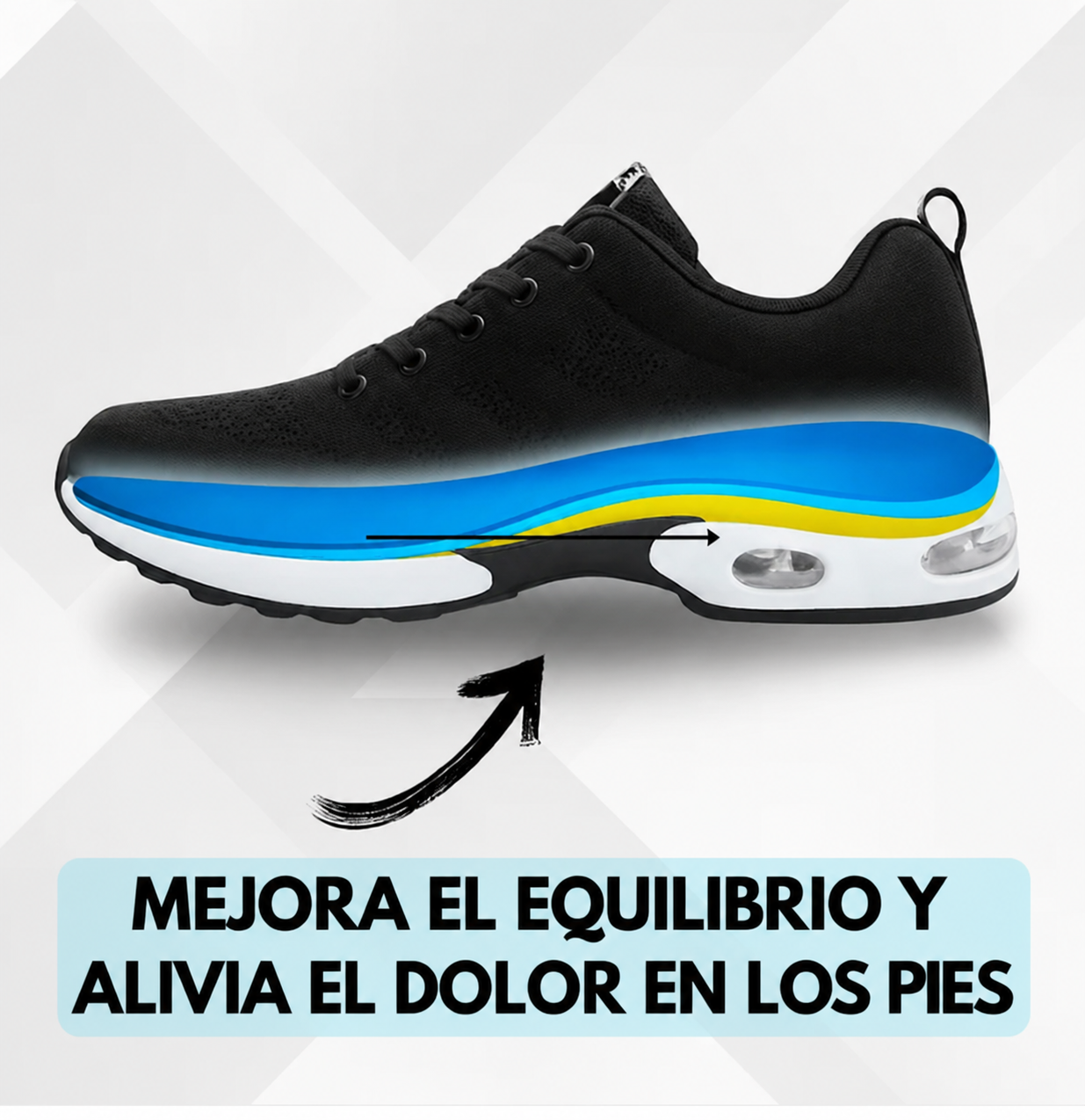 ALIVA™ Pro — Zapato de 12 horas para aliviar el dolor de pies, rodillas y espalda